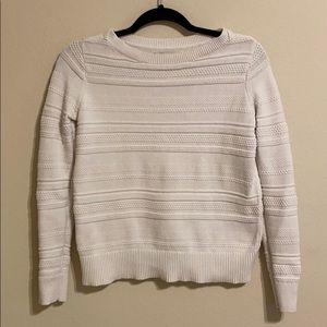 Cozy Cream Loft Sweater Size Small EUC